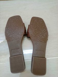Brown Leather Flats Classic