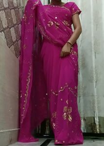 Wedding Embroidery Saree