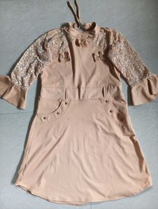 Lace Sleeve Dress