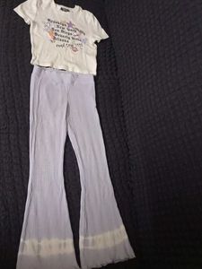 top and pants set for girls