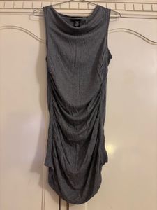 Apostrophe Grey Tunic Top/Mini Dress