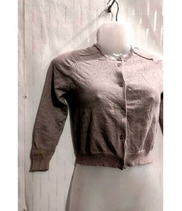 Cardigan Crop Sweater for Girl&#39;s