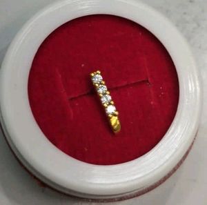 Real Gold Nose Pin