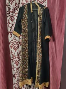 Sleeveless Kurti With Shrug