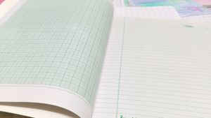 Notebook with Graph & Lined Paper