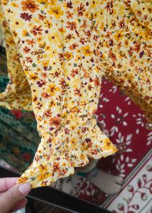 Floral Button-Down Top