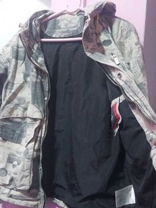 Muddy Army Jacket For Summer And Winter