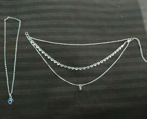 Layered Silver Necklace