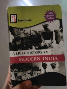 Modern India History Book