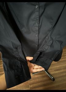 H&amp;M V Neck Button Down Shirt