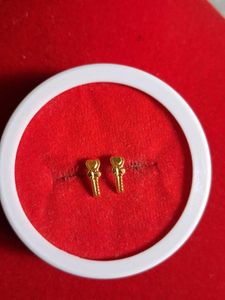 Gold Stud Earrings 18crt