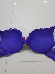 Purple Lace Bra