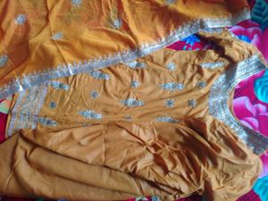 Suit Selwar And Dupatta 🧡💛