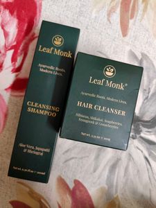 Leaf Monk Cleansing Shampoo And Hair Cleanser