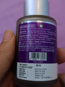 The Derma Co Peeling Solution