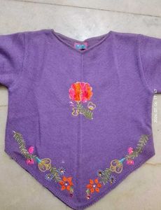 Lavender Cropped Sweater 💜🌸