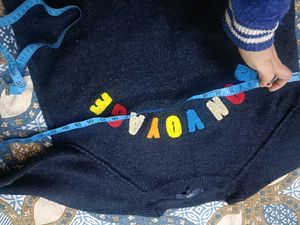 Navy Blue Sweatshirt For Women In Xl Size