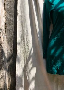 I. Green Bodycon Mini Dress