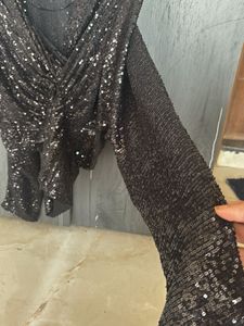 Zara Sequin Top