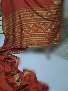 Premium Silk Rust Colour Saree