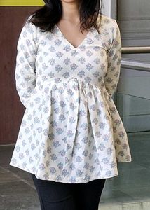 Full Sleeves Short Kurti