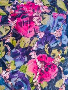 Girls Sequence Work Dress