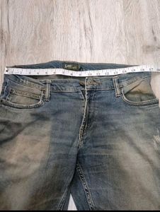 Worn Look Denim Jeans