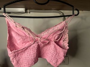 Pink Lace Bralette