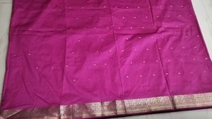 Beautiful Pink Silk Saree