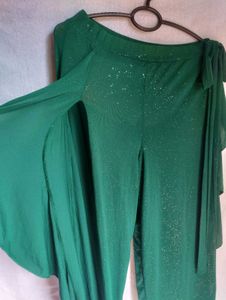 Emerald Green Party Pants