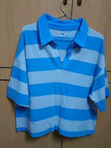 Striped Polo T-Shirt