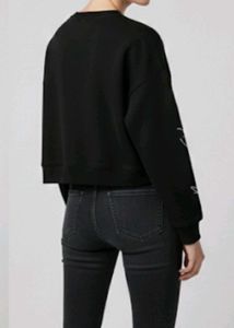 Viva Slogan Print Sweatshirt