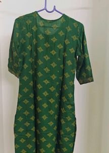 Green Festive Kurta