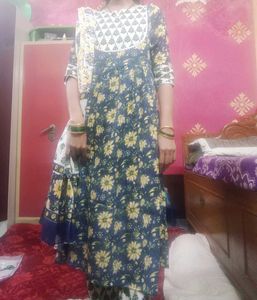 Printed Gown