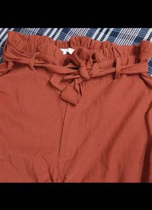 Rust Colored Waist Pants