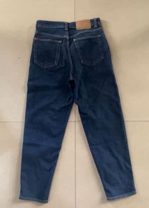 Dark Wash Denim Mom Jeans
