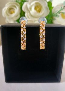 Sparkling Hoop Earrings