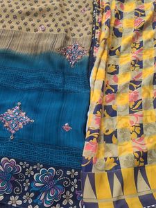 Combo Offer Of  Elegant Georgette Sarees