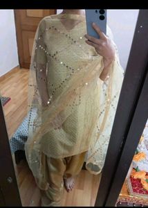 Patiala Satin Salwar Suit 🎉