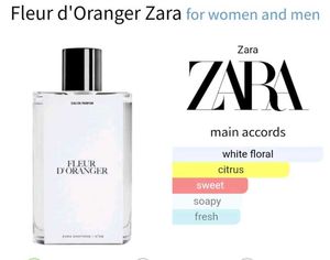 ZARA FLEUR D&#39;ORANGER EAU DE PARFUM