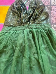 Party Green Dress