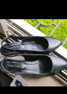 Marc Loire Black Slingback Heels - Size 36