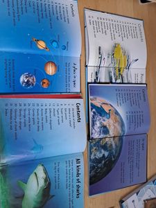 Planes, Solar System, Sharks, Planet Earth.