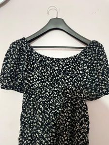 Floral Print Mini Dress