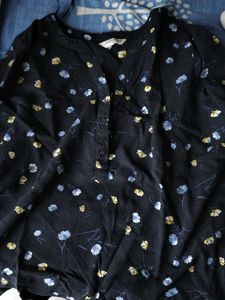 Polka Dot Button-Down Shirt