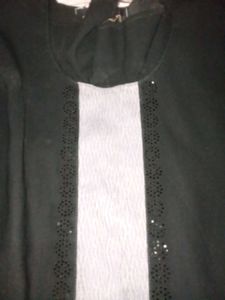 Elegant Black Ethnic Gown