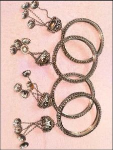 Oxidised Bangles &amp; Bracelet