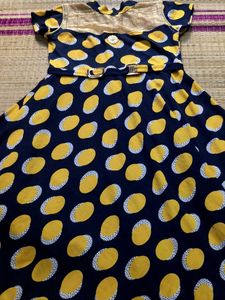 Cute Girls&#39; Polka Dot Dress