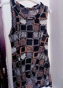 Multi Black Casual Dress