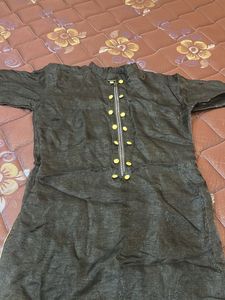 Elegant Black Kurta